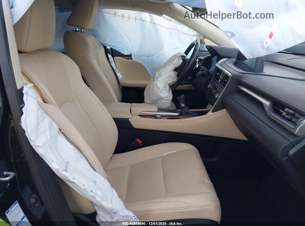 2T2HZMDAXMC260416 2021 LEXUS RX 350 Черный Вид салона спереди