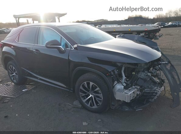 2T2HZMDAXMC260416 2021 LEXUS RX 350 Черный Передняя правая четверть