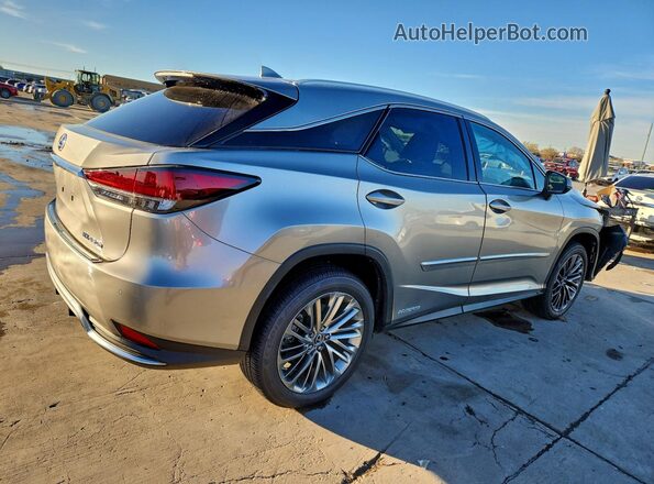 2T2JGMDA4MC062535 2021 LEXUS RX Серый Задняя правая четверть