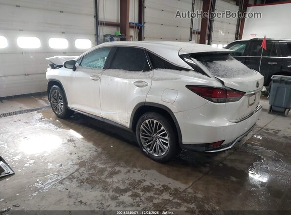 2T2JGMDA6NC079404 2022 LEXUS RX 450H Белый Задняя левая четверть