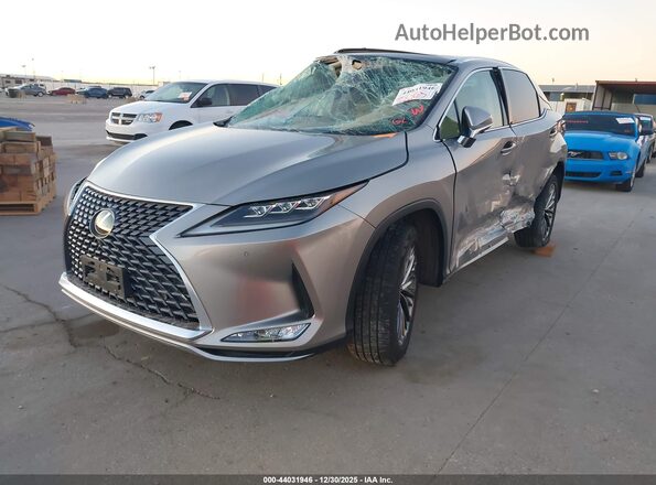 2T2JZMAA3MC217591 2021 LEXUS RX 350 Silver Передня ліва чверть
