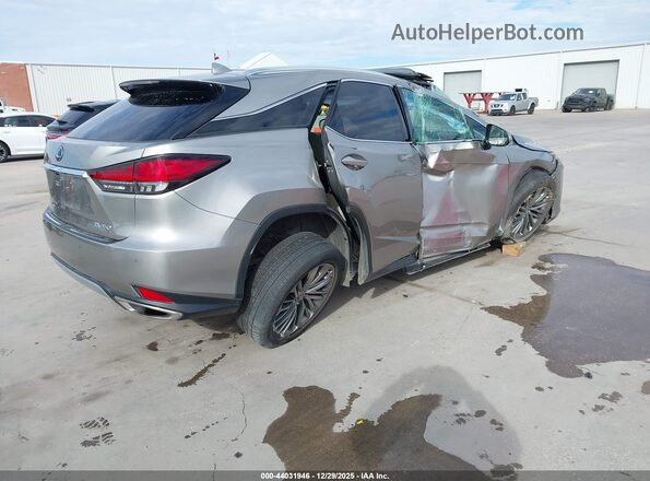 2T2JZMAA3MC217591 2021 LEXUS RX 350 Silver Задня права чверть