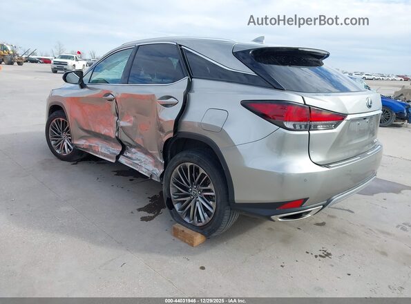 2T2JZMAA3MC217591 2021 LEXUS RX 350 Silver Задня ліва чверть