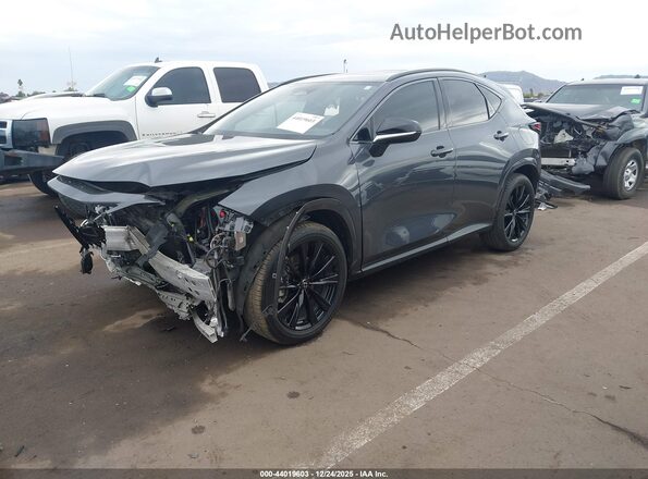 2T2KGCEZ3NC015677 2022 LEXUS NX 350 Gray Przód lewy