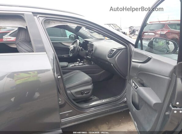 2T2KGCEZ3NC015677 2022 LEXUS NX 350 Gray Widok wnętrza z przodu