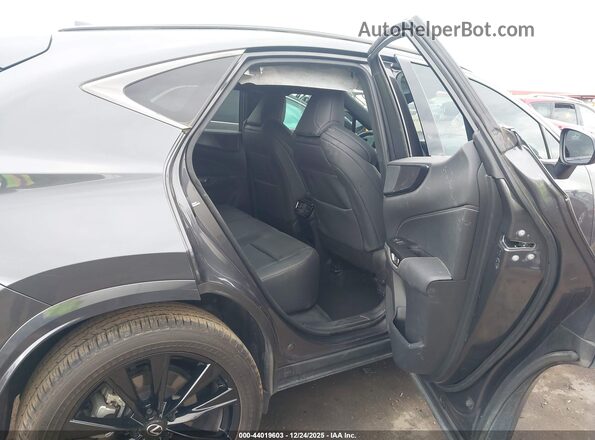 2T2KGCEZ3NC015677 2022 LEXUS NX 350 Gray Widok naklejki z numerem VIN
