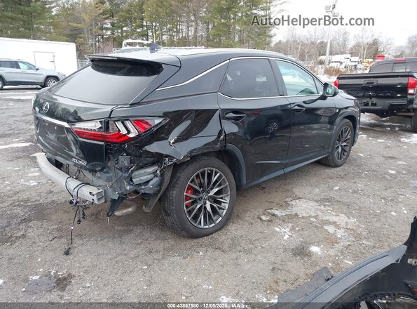 2T2SZMDA8MC261831 2021 LEXUS RX 350 Черный Задняя правая четверть