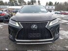 2021 Lexus Rx 350 F Sport Appearance Черный vin: 2T2SZMDA8MC261831