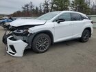 2022 Lexus Rx 350 F Sport White vin: 2T2SZMDA8NC335346