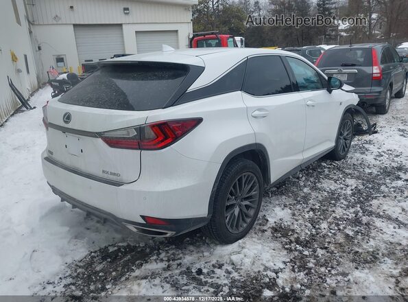 2T2SZMDAXLC245922 2020 LEXUS RX 350 Белый Задняя правая четверть
