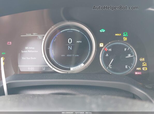 2T2YGMDA8NC091617 2022 LEXUS RX 450H Белый Вид задних сидений