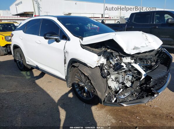 2T2YGMDA9LC054637 2020 LEXUS RX 450H Белый Передняя правая четверть