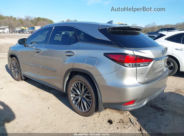 2T2YGMDA9MC066093 2021 LEXUS RX 450H Silver Tył lewy