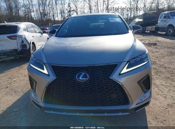 2T2YGMDA9MC066093 2021 LEXUS RX 450H Silver Widok zestawu wskaźników