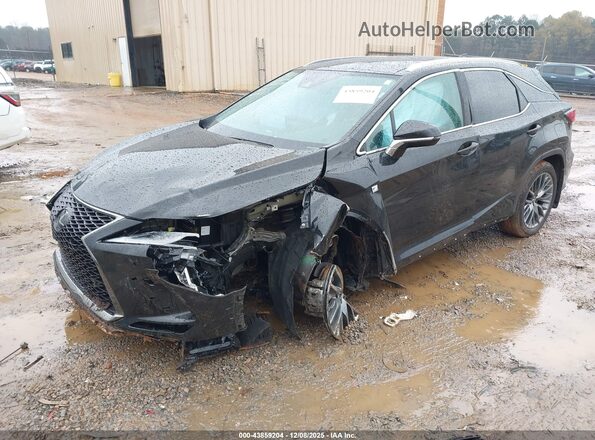 2T2YZMDA0NC355102 2022 LEXUS RX 350 Черный Передняя левая четверть