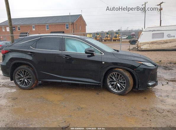 2T2YZMDA0NC355102 2022 LEXUS RX 350 Черный Вид задней части салона