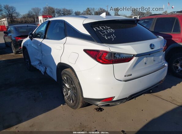 2T2YZMDA3NC338472 2022 LEXUS RX 350 White Trasero izquierdo
