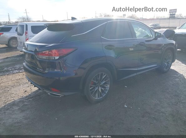 2T2YZMDA4MC269029 2021 LEXUS RX 350 Blue Задня права чверть