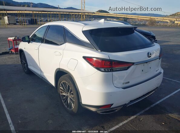 2T2YZMDA5MC273137 2021 LEXUS RX 350 Белый Задняя левая четверть