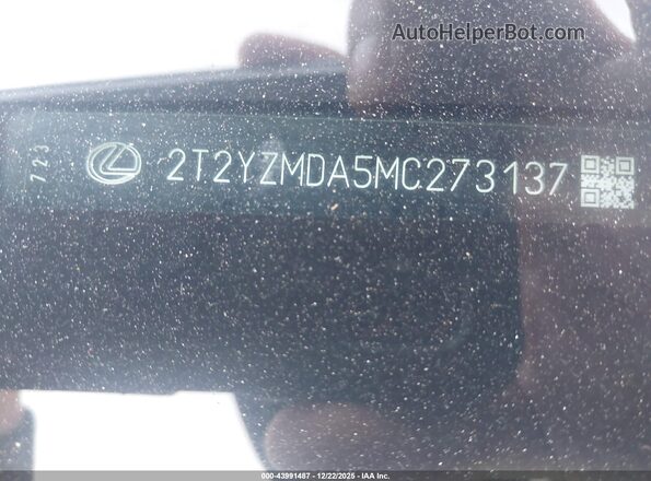 2T2YZMDA5MC273137 2021 LEXUS RX 350 Белый Вид подкапотного пространства