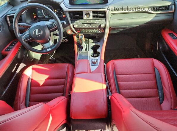 2T2YZMDA8NC325619 2022 LEXUS RX Угольный Вид панели приборов