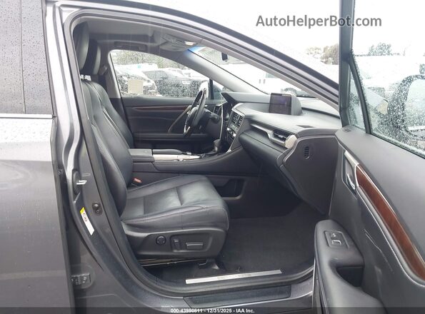 2T2ZZMCA1GC017281 2016 LEXUS RX 350 Серый Вид салона спереди