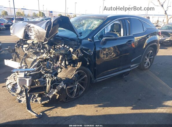 2T2ZZMCA1JC108610 2018 LEXUS RX 350 Черный Передняя левая четверть