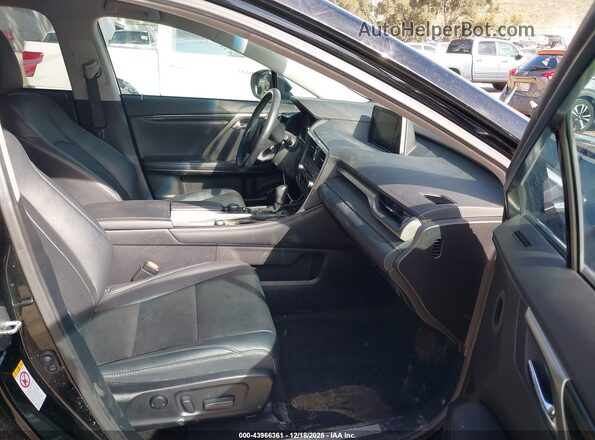 2T2ZZMCA4GC017064 2016 LEXUS RX 350 Черный Вид салона спереди