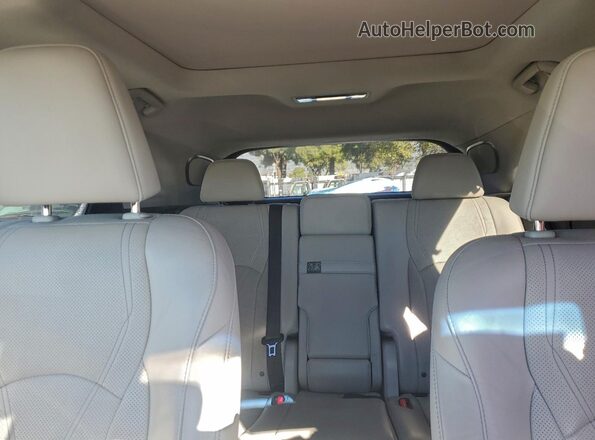 2T2ZZMCA4GC031448 2016 LEXUS RX Серый Вид задних сидений