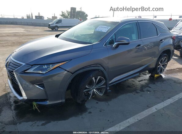 2T2ZZMCA4JC094525 2018 LEXUS RX 350 Серый Передняя левая четверть