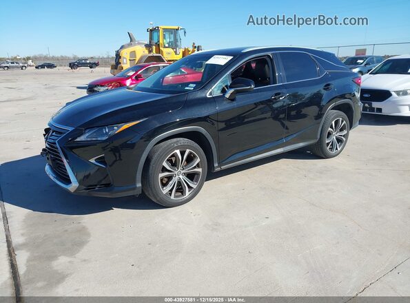 2T2ZZMCA4JC112604 2018 LEXUS RX 350 Black Передня ліва чверть