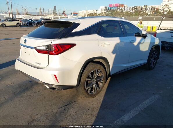 2T2ZZMCA5GC034164 2016 LEXUS RX 350 White Trasero derecho