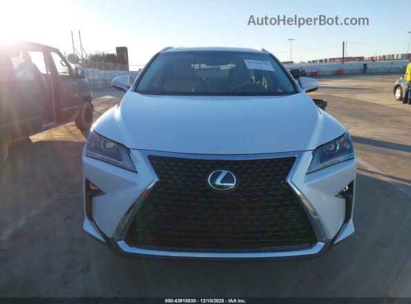 2T2ZZMCA5GC034164 2016 LEXUS RX 350 White Vista del cuadro de instrumentos