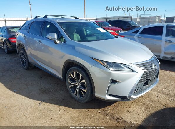2T2ZZMCA5JC096106 2018 LEXUS RX 350 Серебряный Передняя правая четверть