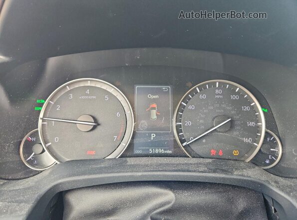 2T2ZZMCA5JC102471 2018 LEXUS RX Белый Вид щитка приборов