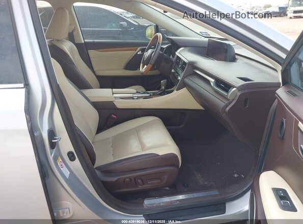 2T2ZZMCA8KC118536 2019 LEXUS RX 350 Серебряный Вид салона спереди