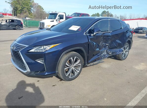 2T2ZZMCA9HC070361 2017 LEXUS RX 350 Dark Blue Передняя левая четверть