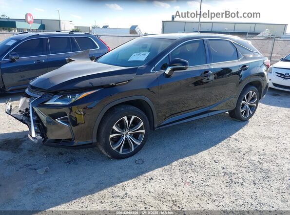 2T2ZZMCA9JC112596 2018 LEXUS RX 350 Черный Передняя левая четверть