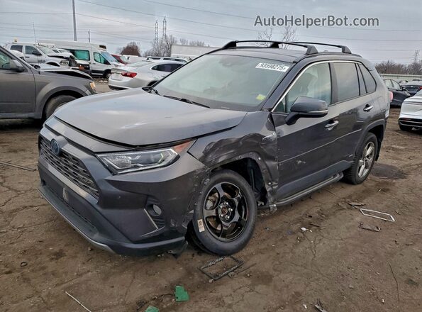 2T3DWRFV0LW047259 2020 TOYOTA LIMITED Серый Передняя левая четверть