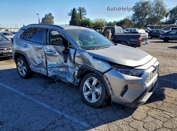 2T3DWRFV2LW047666 2020 TOYOTA LIMITED Серебряный Передняя правая четверть