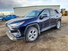 2021 Toyota Rav4 Limited Blue vin: 2T3DWRFV8MW127099