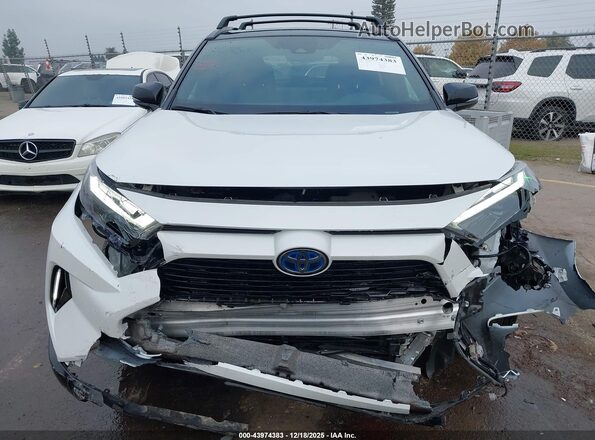 2T3E6RFV1RW070420 2024 TOYOTA RAV4 HYBRID Белый Вид задней части салона