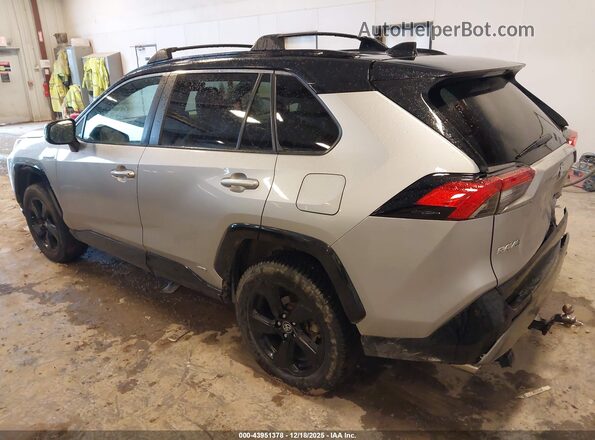 2T3E6RFV2LW001338 2020 TOYOTA RAV4 HYBRID Серебряный Задняя левая четверть