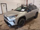 2020 Toyota Rav4 Hybrid Xse Серебряный vin: 2T3E6RFV2LW001338