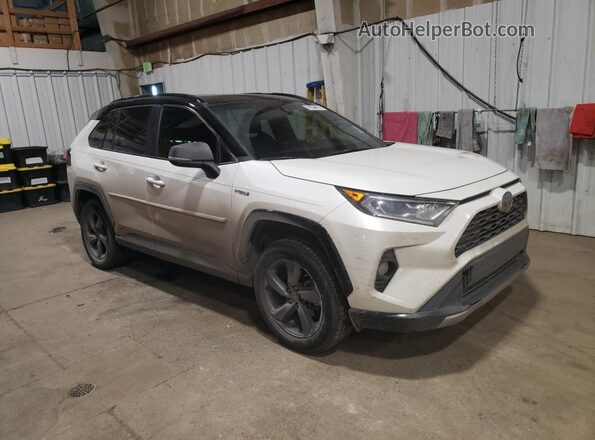 2T3E6RFV6MW019133 2021 TOYOTA RAV4 Белый Передняя правая четверть