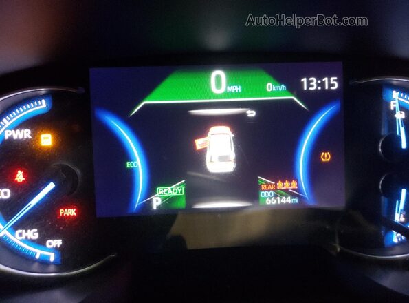 2T3E6RFV6MW019133 2021 TOYOTA RAV4 Белый Вид щитка приборов