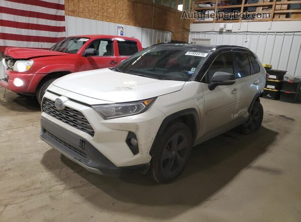 2T3E6RFV6MW019133 2021 TOYOTA RAV4 Белый Передняя левая четверть