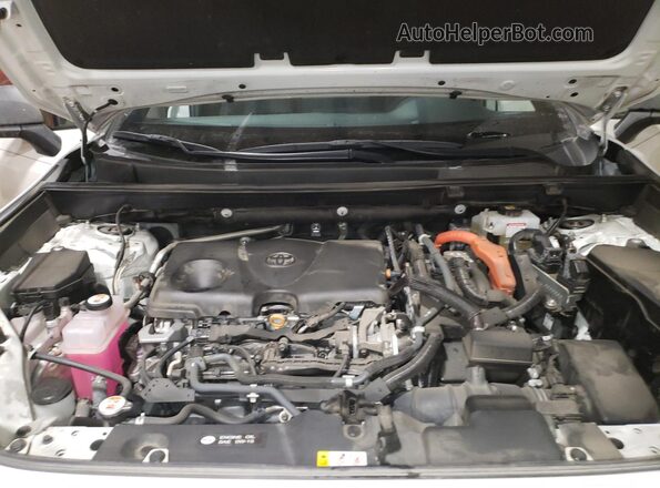 2T3E6RFV6MW019133 2021 TOYOTA RAV4 Белый Вид подкапотного пространства