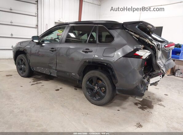 2T3E6RFV6MW022680 2021 TOYOTA RAV4 HYBRID Серый Задняя левая четверть