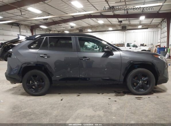 2T3E6RFV6MW022680 2021 TOYOTA RAV4 HYBRID Серый Панорамный вид салона 360°